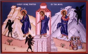Temptation of Jesus from Mount Athos